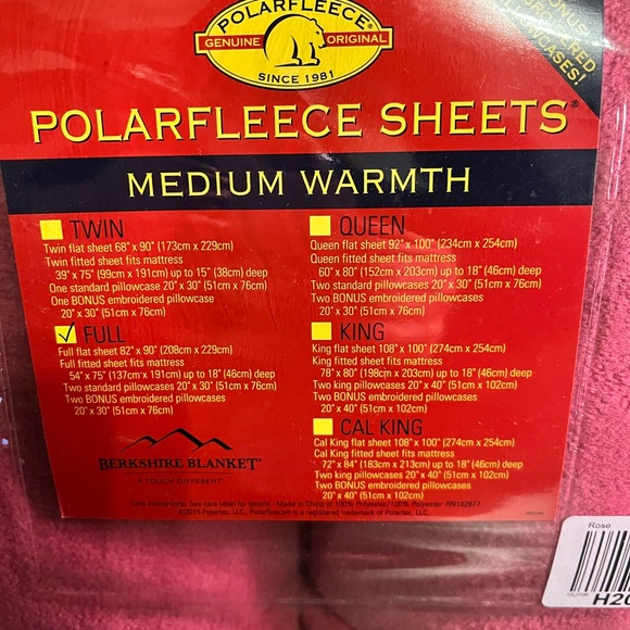 POLARFLEECE SHEETS With Bonus! - Picture 3 of 7